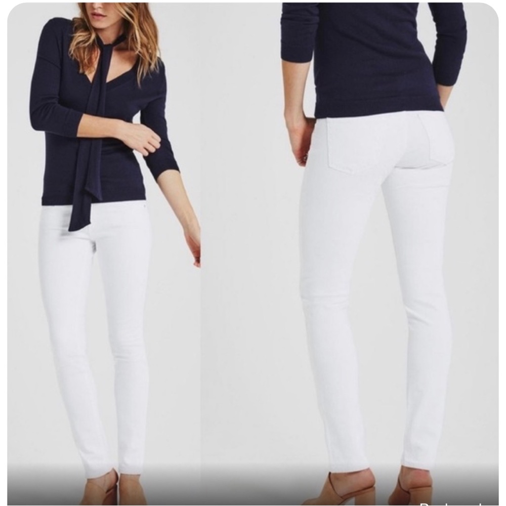 AG jeans stretch material - White size 26
